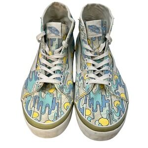 Vans SK8-Hi Platform Lucid Block Multi Color High Top Sneakers Sz Wms 10.5 Men 9